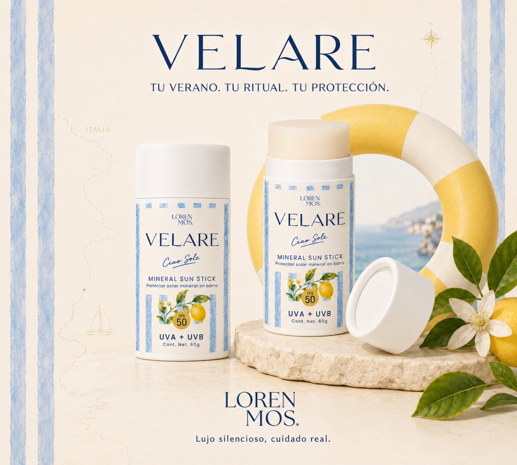**VELARE Ciao Sole Mineral Sun Stick FPS 50 | Protección solar en barra para rostro y cuerpo, 60 g