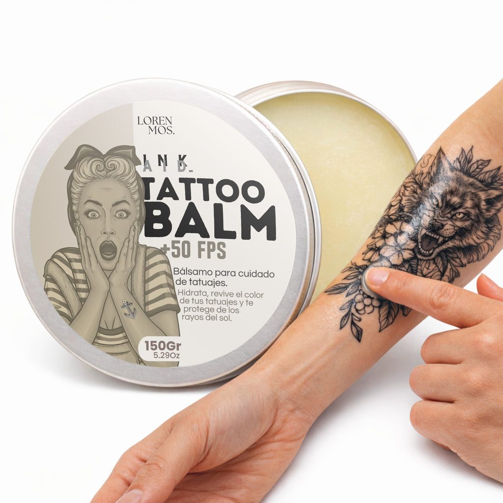 Tattoo Balm +50FPS 150gr. | Bálsamo para Tatuajes con Protección Solar e Hidratación Diaria