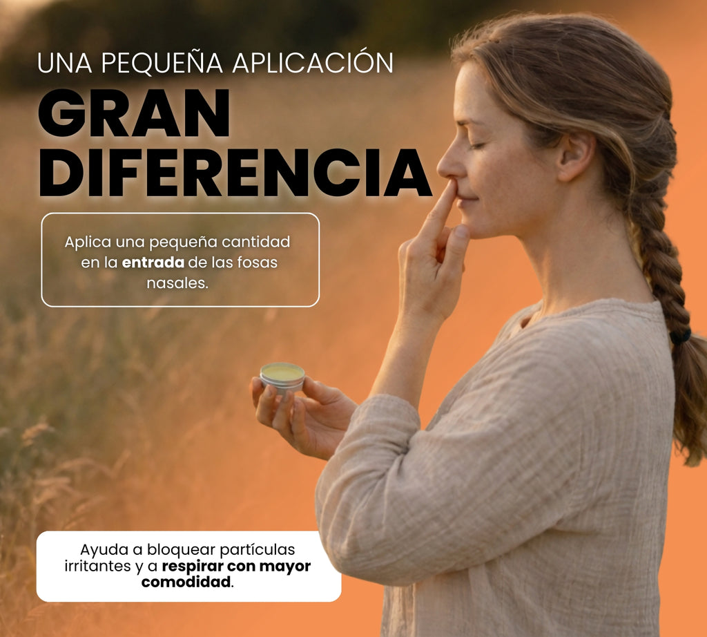 AlerCare Original 10gr. | Barrera Nasal Anti Alergias que Bloquea Polen, Polvo y Ácaros y Despeja la Respiración al Instante