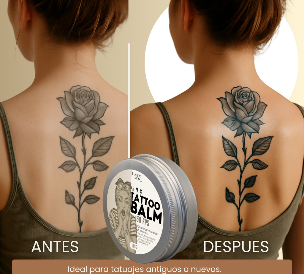 Tattoo Balm +50FPS 60gr. | Bálsamo para Tatuajes con Protección Solar e Hidratación Diaria