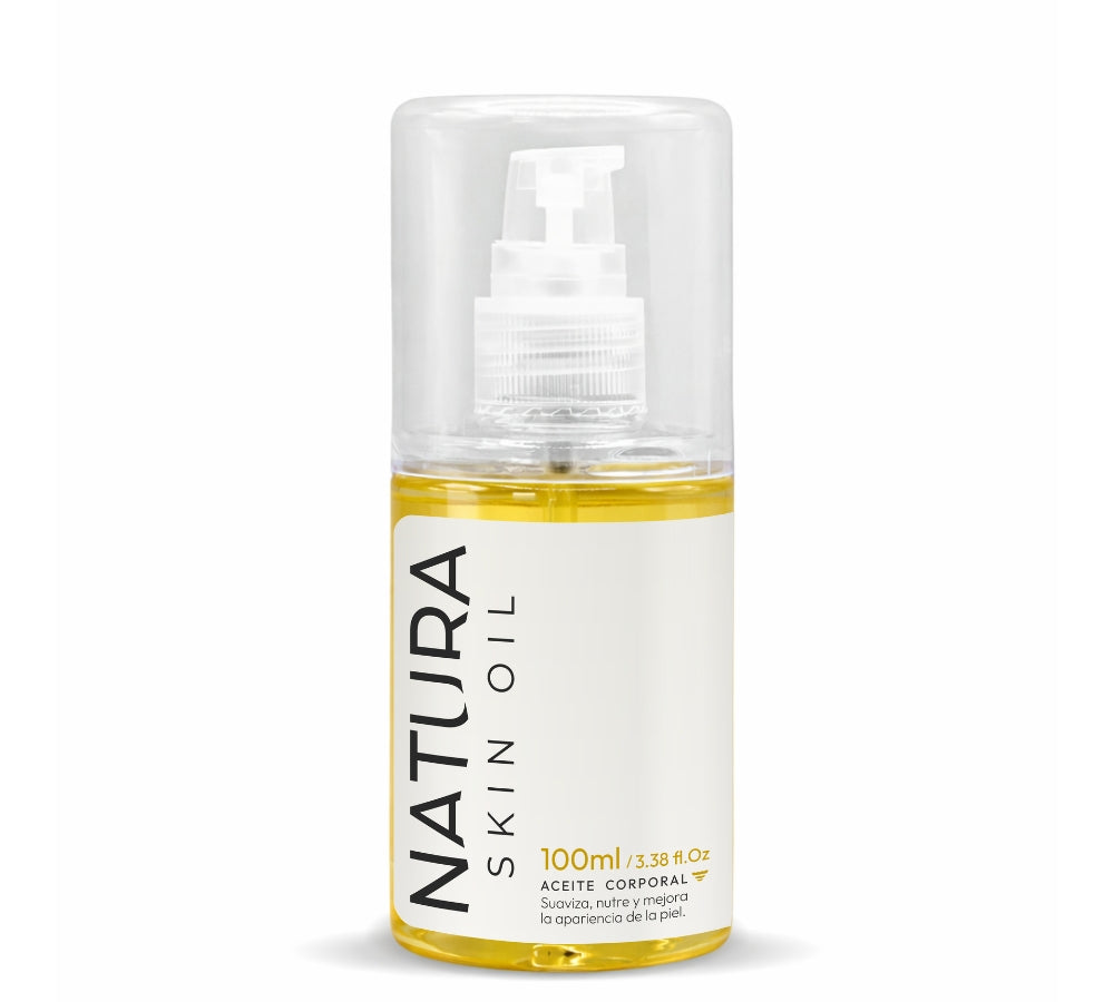 Natura Skin Oil 100ml. | Aceite Corporal Reduce Estrías y Cicatrices, Hidrata Profundamente y Mejora la Elasticidad de la Piel